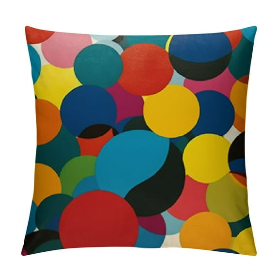 COMIO Modern Simple Geometric Decorative Throw Pillow Covers Square Cushion Covers Outdoor Sofa Home Pillow Covers