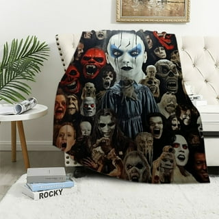 Horror vhs blanket hot sale