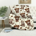 thumbnail image 1 of COMIO Muslin Blanket&nbsp;(Bear) Large Soft Rayon Blanket,&nbsp;Suitable for Couch, Sofa, Bed, Camping, Travel All Seasons, 1 of 6