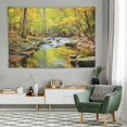 thumbnail image 1 of COMIO  Nature Tapestry Wall Hanging Fall Forest Waterfall Wall Tapestry Tree Scenic Landscape Blanket for Bedroom Window Living Room Dorm Art Home Office Decoration, 1 of 7