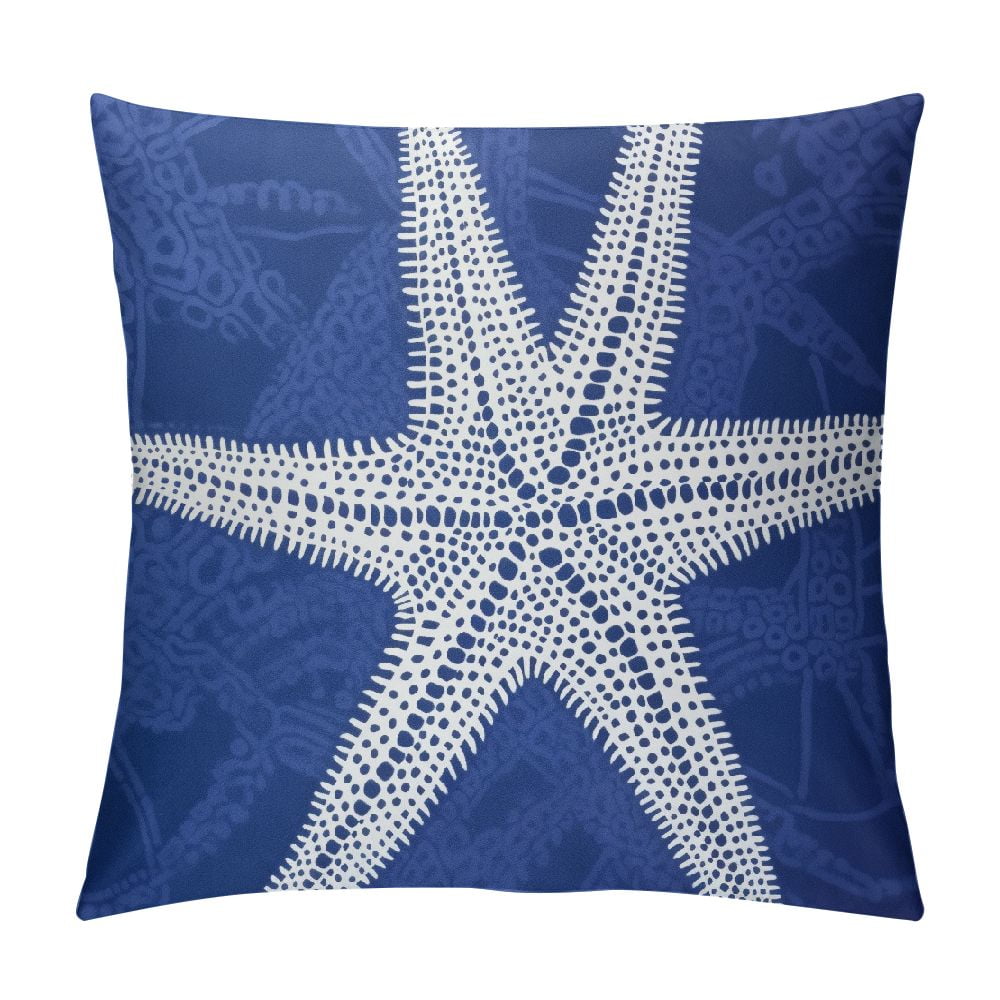 COMIO Nautical Coastal Throw Pillow Covers Ocean Themed Beach