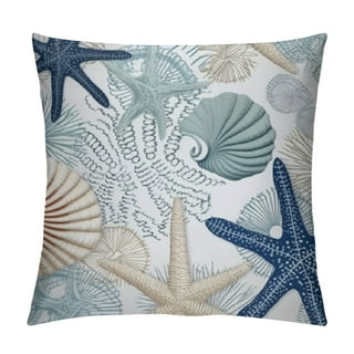 Starfish and Sea Fan Decorative Pillows – Anali Inc.