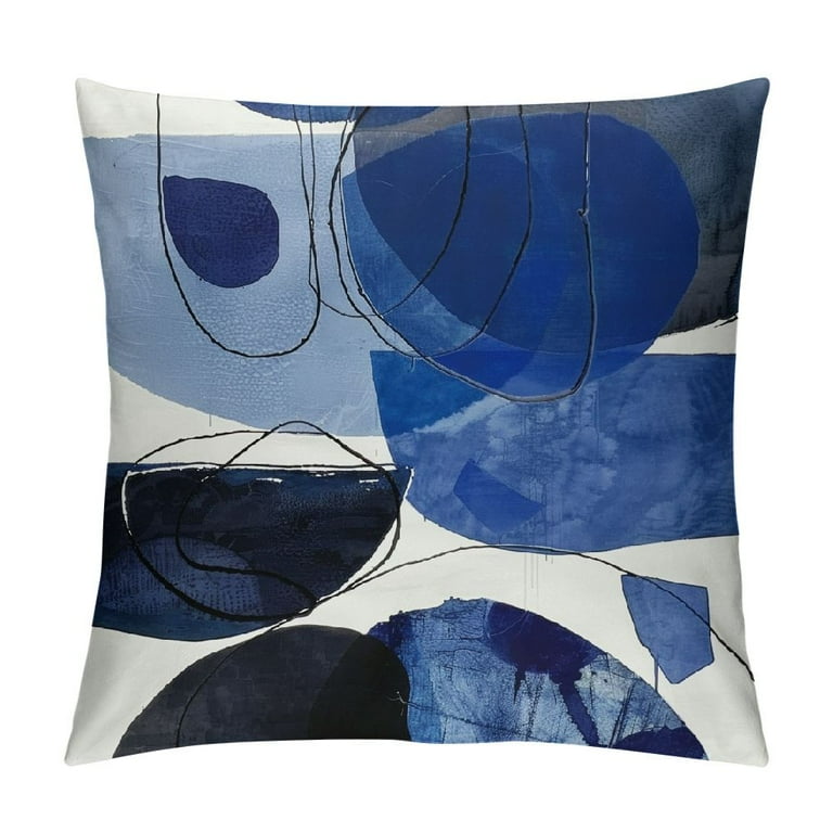 Navy blue and gray pillows hotsell