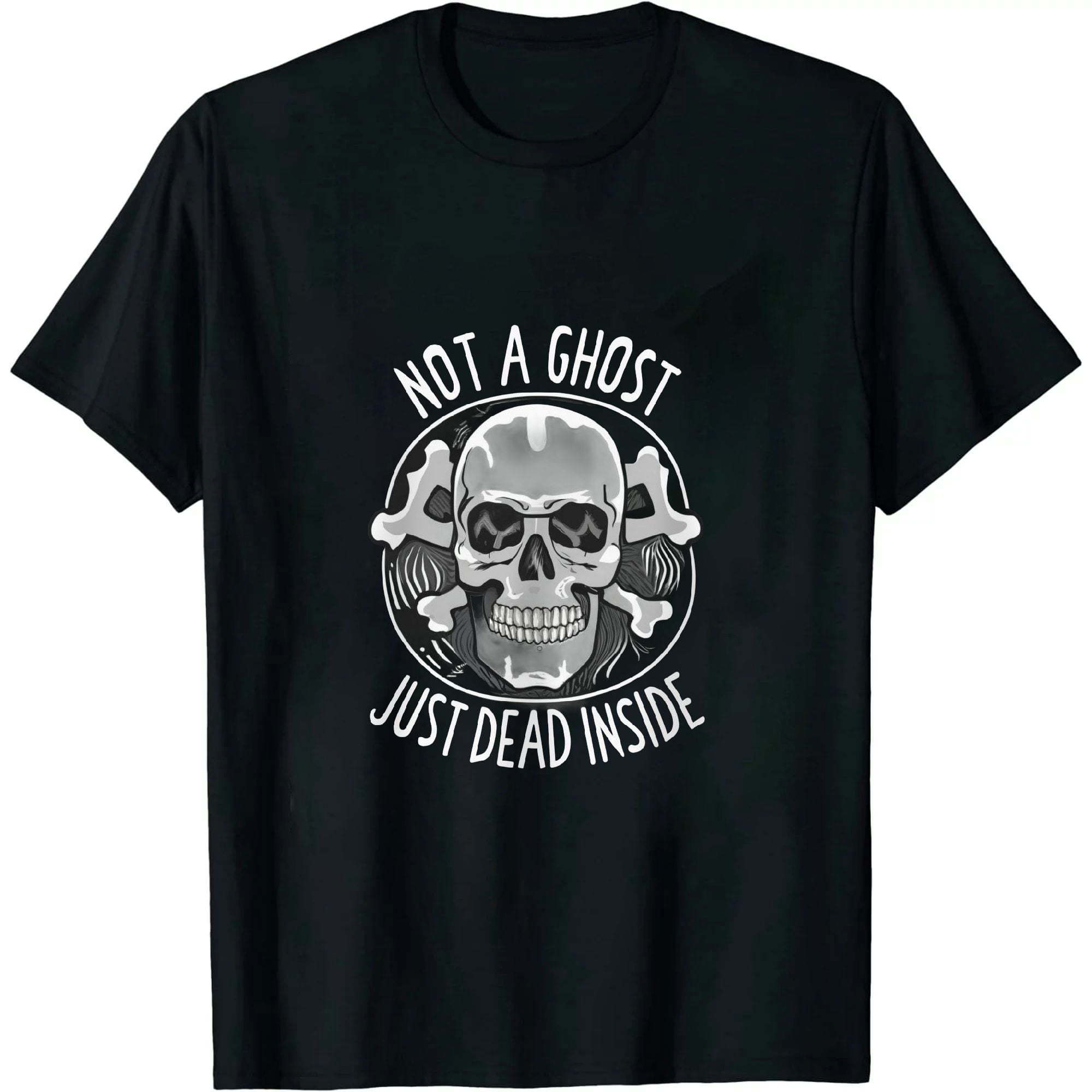 COMIO Not A Ghost Just Dead Inside Skull Creepy Weeaboo Senpai Gif T ...