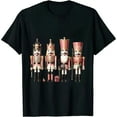 thumbnail image 1 of COMIO Nutcracker Squad Holiday Women Funny T-Shirt, 1 of 3