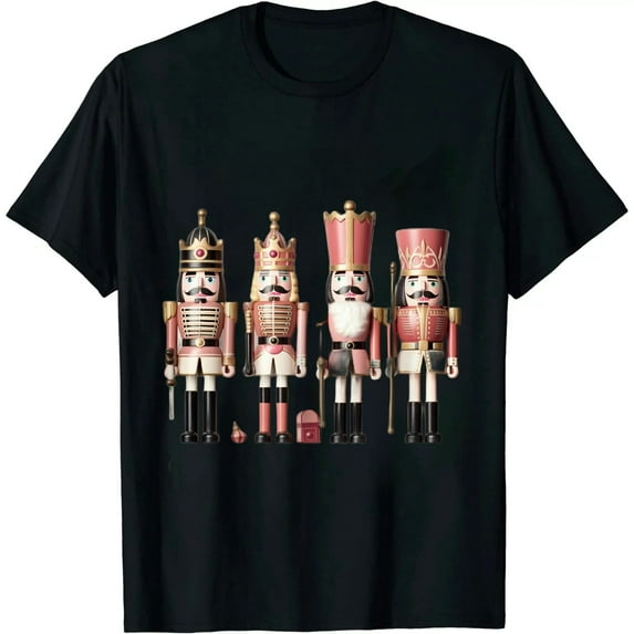 COMIO Nutcracker Squad Holiday Women Funny T-Shirt