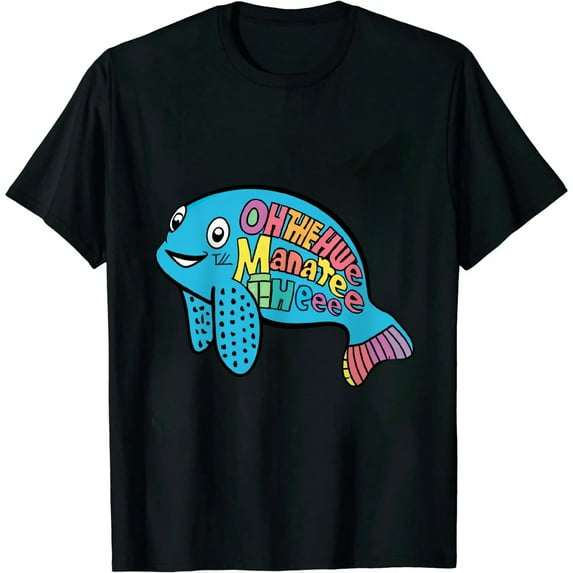 COMIO Oh The Hue Manatee - Funny Manatee Shirts - Manatee Gifts