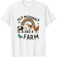 thumbnail image 1 of COMIO Old Macdonald Had A Farm E-I-E-I-O And Farm Animals T-Shirt, 1 of 3