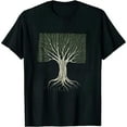 thumbnail image 1 of COMIO Original Binary Tree Computer Coding Programmer T-Shirt, 1 of 3