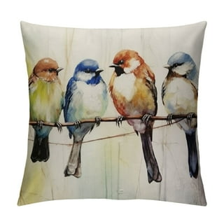 Outdoor Bird Pillows