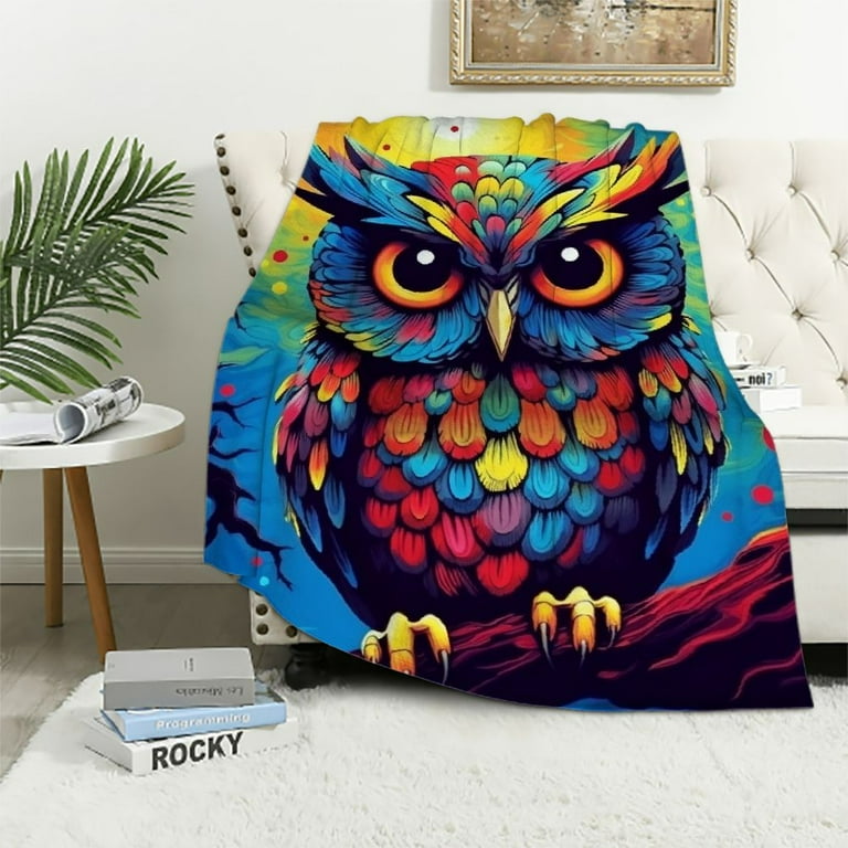 Owl blanket sale