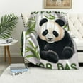thumbnail image 1 of COMIO  Panda Blanket Cute Throw Blankets Cozy  Flannel Blanket Plush Lightweight Blanket Stuff Panda Gifts for Girls Boys Women Kids Teens Adults for Couch Sofa Bed, 1 of 6