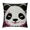 thumbnail image 1 of COMIO  Panda Pillow Covers, Panda Gifts for Girls, Panda Bear Gifts, Just a Girl Who Loves Pandas Pillow Case, Cute Panda Gifts for Panda Lovers, Panda Decor, 1 of 5