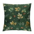 thumbnail image 1 of COMIO  Pillowcase Green Botanical Floral Leaves Print Decorative Bed Pillow Cover with Envelope Closure Hotel Quality Soft Breathable, 1 of 5