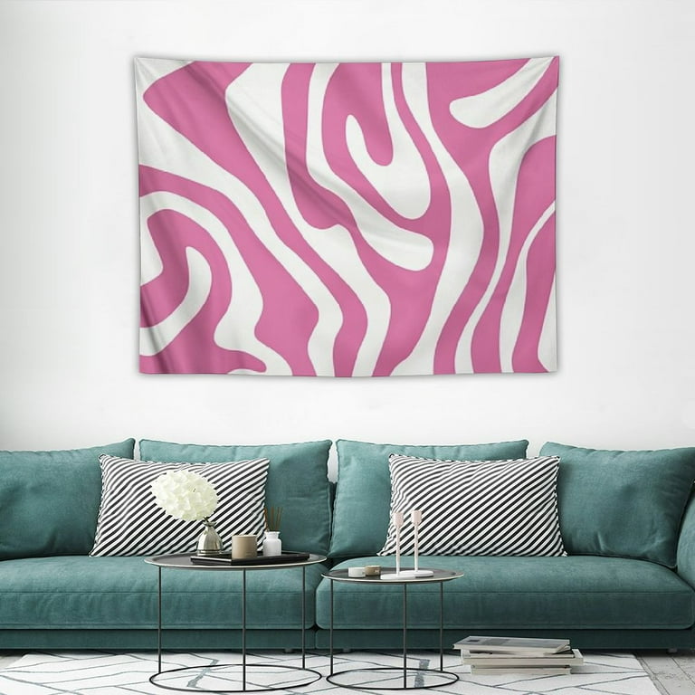 COMIO Pink Cute Tapestry Wall Hanging Kawaii Aesthetic Preppy Room
