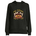 thumbnail image 1 of COMIO Pink Pumpkins for a Cause Women Hoodie Long Sleeve Shirts Sweatshirt Black, 1 of 4