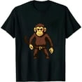 thumbnail image 1 of COMIO Pixelated Cheeky Monkey T-Shirt, 1 of 3