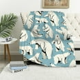 thumbnail image 1 of COMIO Polar Bear Blanket Gifts for Adults Vintage Soft Warm Lightweight Cozy Wild Realistic Animals of The North Throw Blankets for Bed Living Room Sofa Couch Decor, 1 of 6