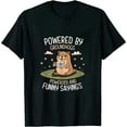 thumbnail image 1 of COMIO Powered By Groundhogs And Funny Sayings Groundhog Gift T-Shirt, 1 of 3