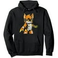 thumbnail image 1 of COMIO Protogen Fursuit Furry Fursona Waving Hello Tie Colour Pullover Hoodie, 1 of 3
