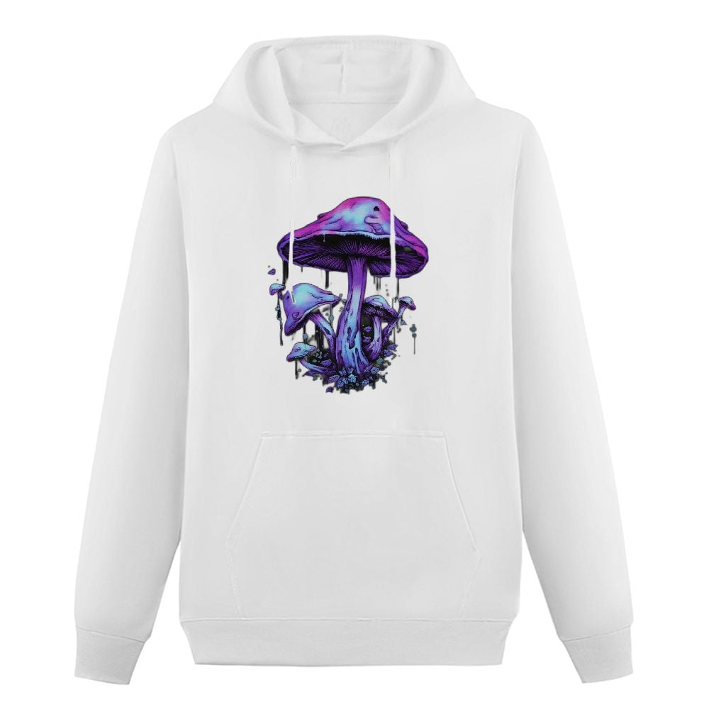 Mushroom Psychedelic Trippy Hoodie Dress