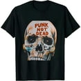 thumbnail image 1 of COMIO Punk is not dead Punker Rock Gift Music T-Shirt, 1 of 3