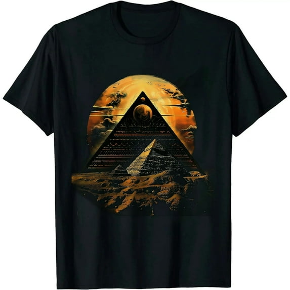 COMIO Pyramid Geometric Shapes Pyramids T-Shirt