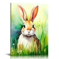 thumbnail image 1 of COMIO  Rabbit Canvas Art - Home Decor Wall Art Print Poster Painting, 1 of 5