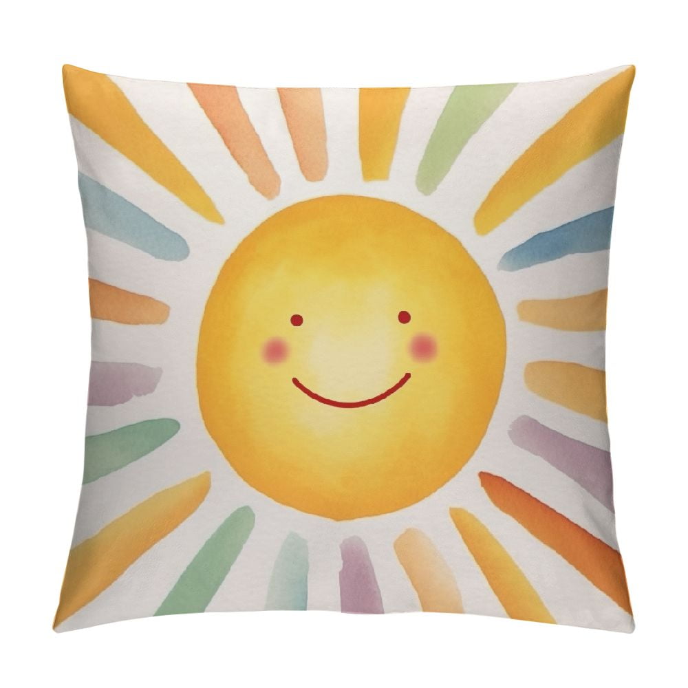 COMIO Rainbow Pillow Covers,Classroom Pillow Covers 18X18,Boho