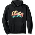 thumbnail image 1 of COMIO Retro Cheer Pastel Cheerleader Women Teen Girls Aesthetic Pullover Hoodie, 1 of 3