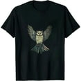 thumbnail image 1 of COMIO Retro Owl T-Shirt, 1 of 3