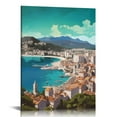 thumbnail image 1 of COMIO Retro Vintage Style Travel Poster - Split Croatia Wall Art World Travel Holiday Vacation Art Deco Canvas Art Poster and Wall Art Picture Print Modern Family Bedroom Decor Posters, 1 of 4
