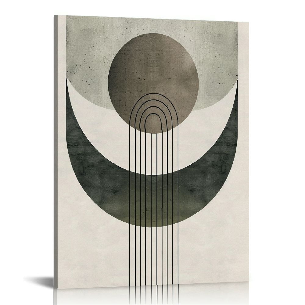 Picture of Chirimiri Large Abstract Wall Art,Black and White Wall Decor for Living ...