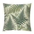 thumbnail image 1 of COMIO Sage Green Leaf Plant Pillow Covers Tropical Fern Herbs Botanical Leaves Floral Decorative Pillow Cases Vintage Cushion Case Farmhouse Home Decor for Couch Sofa Porch Outdoor, 1 of 5