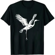 COMIO Sandhill Crane Heron design T-Shirt