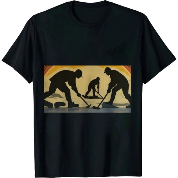 COMIO School Is Important But Hockey Is Importanter Ice Hockey T-Shirt