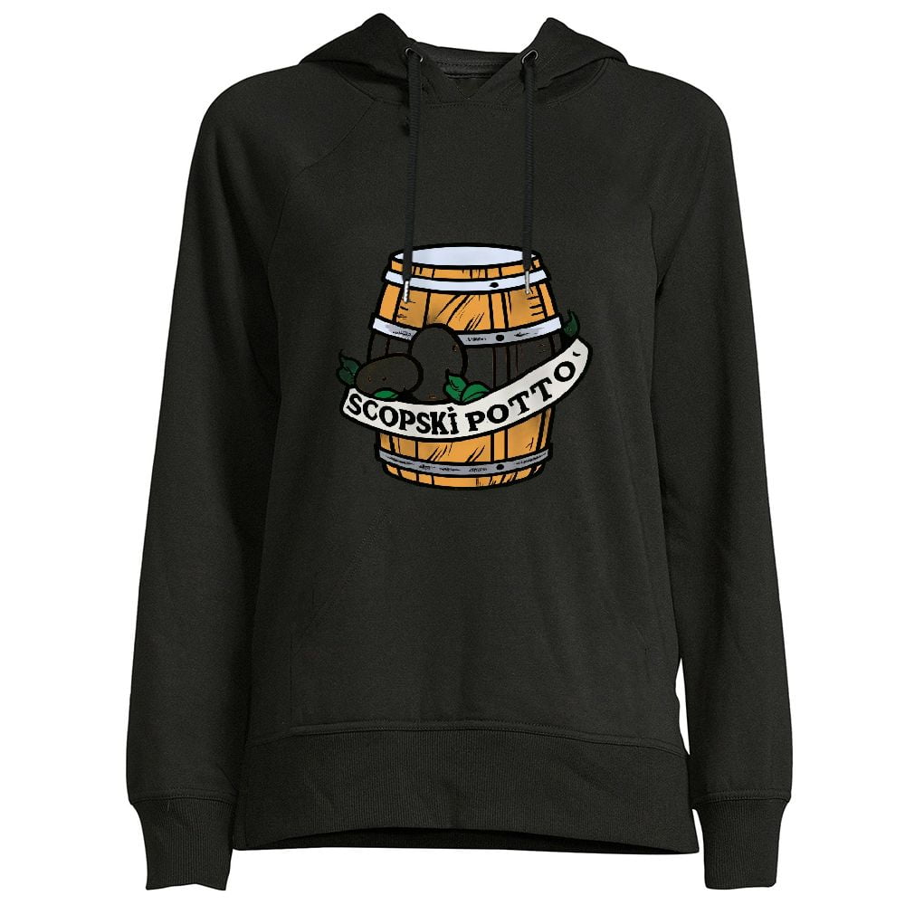 COMIO Scoopski Potato Funny Potatoes Vegetables Chips Graphic Zip Hoodie