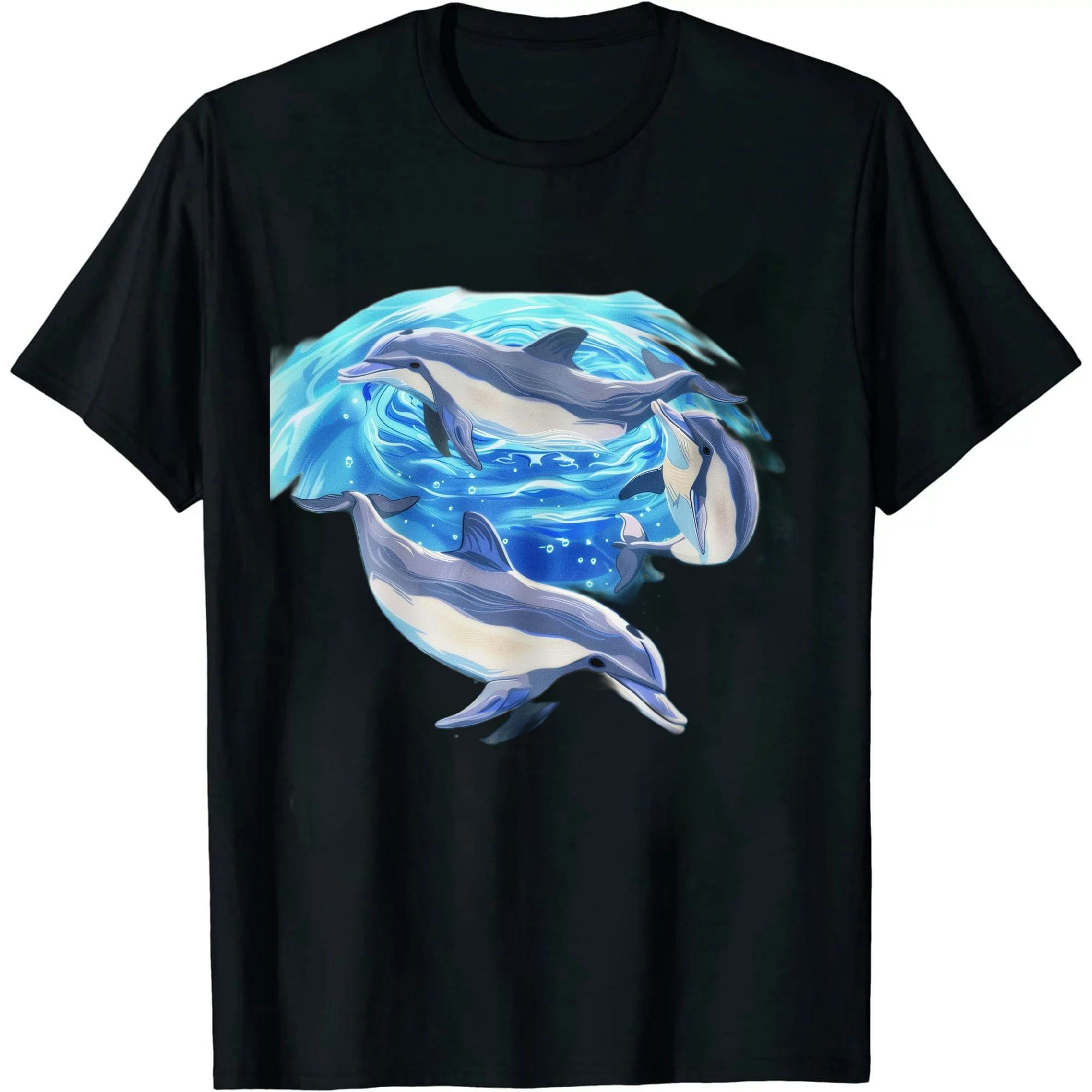 Two Pink Dolphins Swimming In A Colourful Underwater Scene With Coral - Foto 8