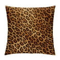 thumbnail image 1 of COMIO  Set of  Throw Pillow Cover Case Beautiful Wild Leo Pattern Leopard Skin Shawl Animal Print Decorative Pillowcase  Case Cushion Cover for Bed Couch, 1 of 5