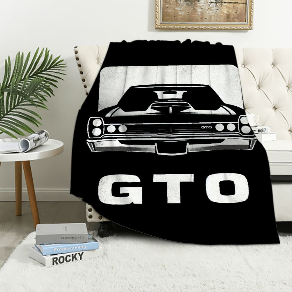 COMIO Silhouette American Muscle Car Collector Classic Cars Throw