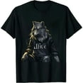 thumbnail image 1 of COMIO Sitting Wolf Literally Me Funny Meme T-Shirt, 1 of 3