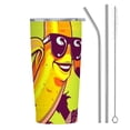 thumbnail image 1 of COMIO  Skateboarding Bananas Water Bottle Stainless Steel Insulated Water Bottle Leak Proof Outdoor Sports Water Bottles Travel Camping Waterbottle, 1 of 7