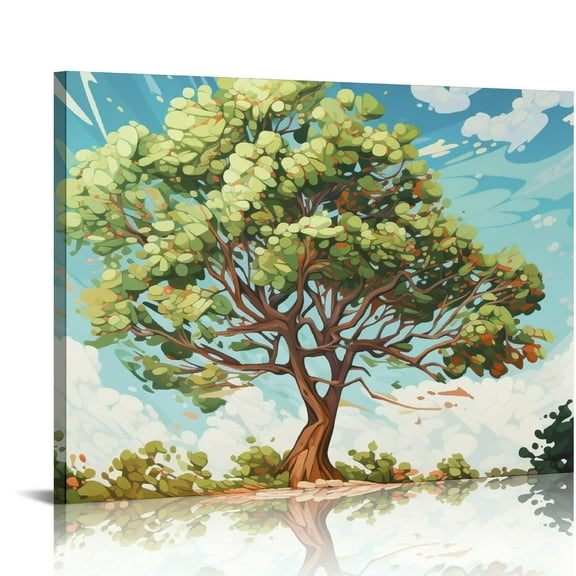 COMIO Slyart Black and White Wall Art Abstract Large 3D Modern Oil Painting on Canvas Hand Painted Textured Tree Artwork Contemporary Art Home Decorations Wall Decor