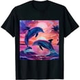 thumbnail image 1 of COMIO Soft Cozy Fleece Throw Blanket for Couch, Dolphin Lovers Pink, 1 of 3