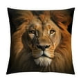 thumbnail image 1 of COMIO  Soft Pillowcases Queen,Lion Head Bed Pillow Case Pillow Sham Protector Cover for Bed Sofa Zipper Closure, 1 of 5