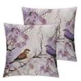 thumbnail image 1 of COMIO Soft and Durable 2-Piece Short Plush Pillowcase Set (Universal 1) - Lavender Spring Gallery White, 1 of 6