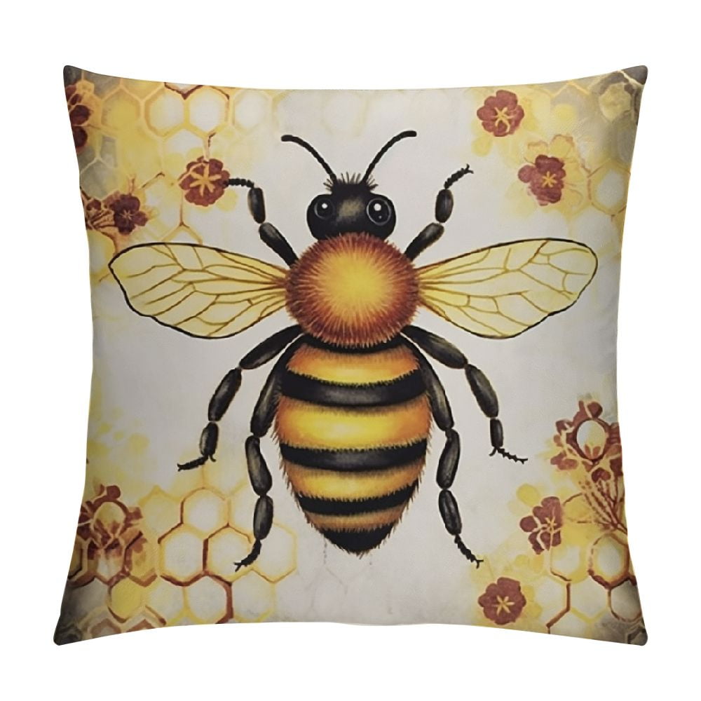 COMIO Square Sofa Pillow Case Home Decor, Bed Decor Couch Throw Pillow