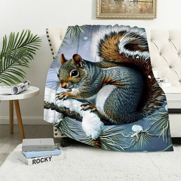Fuzzy animal blanket hotsell