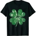 thumbnail image 1 of COMIO St Patricks Day Ireland Clover Lucky Four Leaf Shamrock T-Shirt, 1 of 3