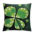 thumbnail image 1 of COMIO St Patricks Day Pillow Covers 18X18 Inch Watercolor Lucky Clover Pillow Cases Set of  Polka Dot Shamrock Spring Throw Pillows Farmhouse Decor For Living Room Bedroom Bed Cushion Outdoor, 1 of 5